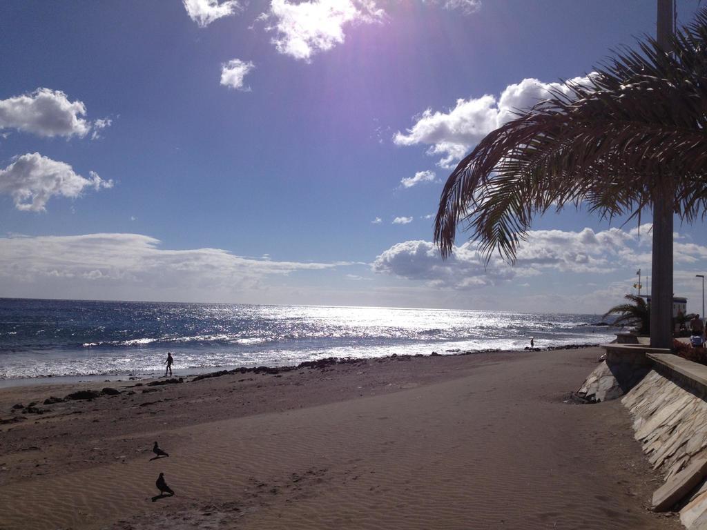 Beachfront Apartment Siesta 21 San Agustin Playa By Villagrancanaria Extérieur photo