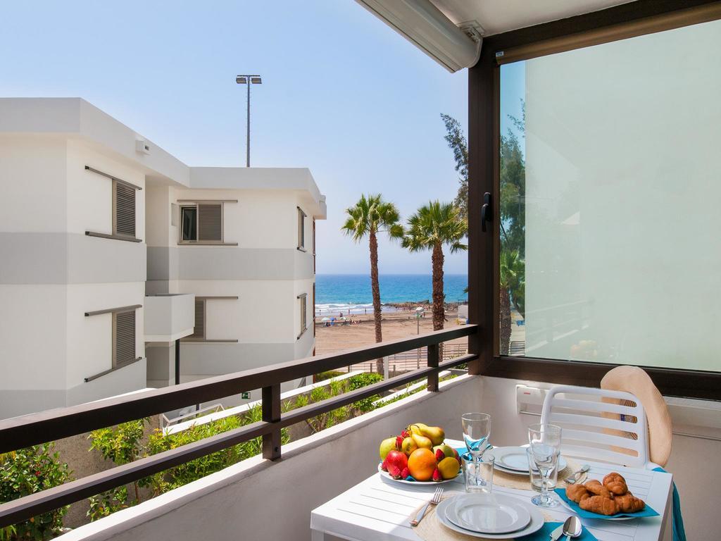 Beachfront Apartment Siesta 21 San Agustin Playa By Villagrancanaria Extérieur photo